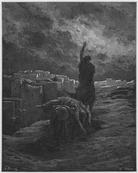 The Levite Bearing Away the Body of the Woman